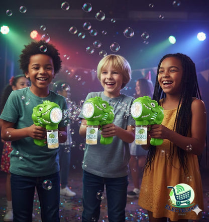 Pistola burbuja Dino