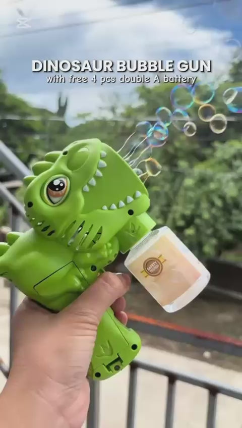 Pistola burbuja Dino